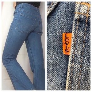 Vintage 70s 646 Levis Flare Jeans